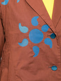 ISSEY MIYAKE sun pattern loose jacket
