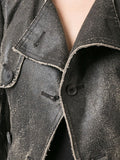 JUNYA WATANABE COMME DES GARÇONS worn out fitted jacket