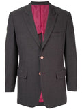 COMME DES GARÇONS Homme Plus contrasting stitch blazer