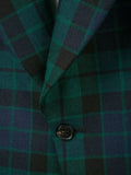 COMME DES GARÇONS Homme Plus tartan lapel-style scarf