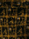 COMME DES GARÇONS geometric pattern cropped trousers
