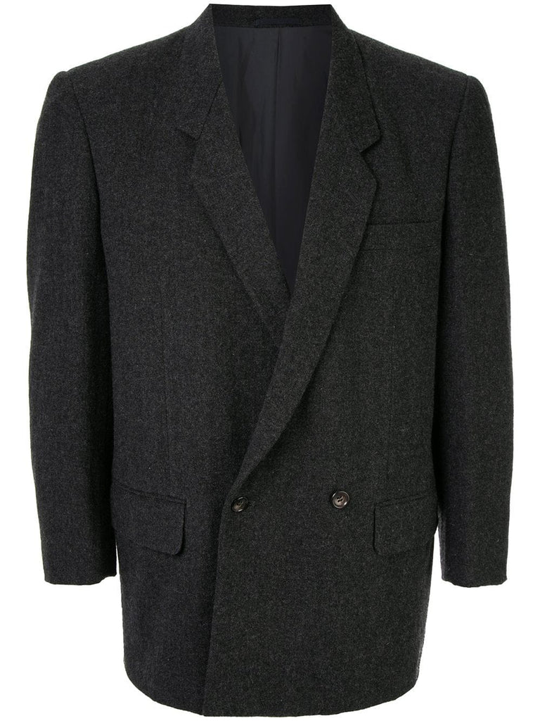 COMME DES GARÇONS double breasted blazer