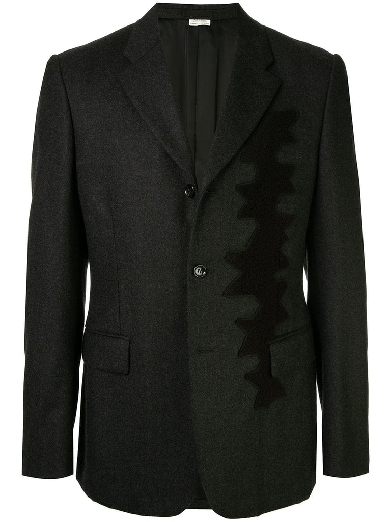 COMME DES GARÇONS stars appliqué blazer