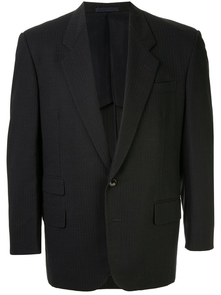 COMME DES GARÇONS pinstriped blazer
