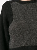 COMME DES GARÇONS cropped knitted top