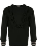 COMME DES GARÇONS Homme Plus ruffle trim jumper