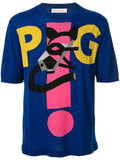 WALTER VAN BEIRENDONCK intarsia knit T-shirt