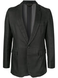 COMME DES GARÇONS coated sharp jacket