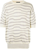 ISSEY MIYAKE optic knit top