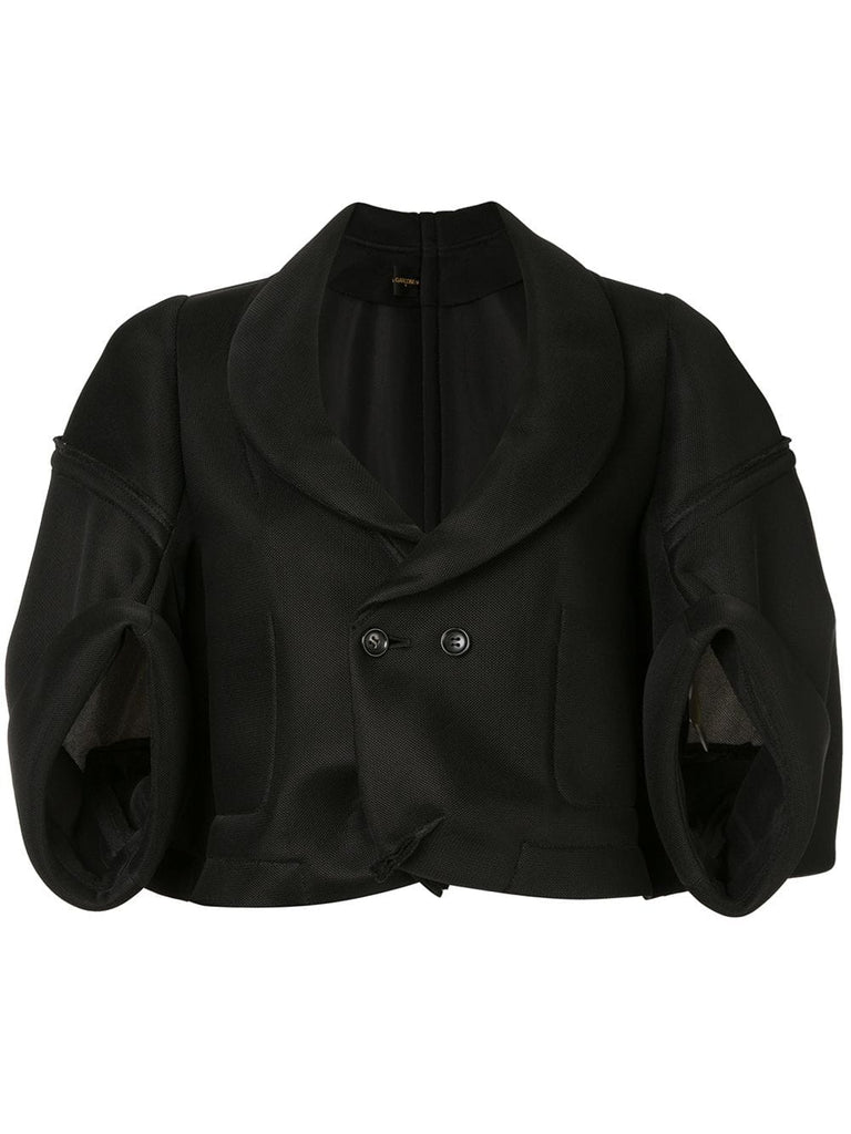COMME DES GARÇONS Scuba cropped jacket