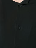 YOHJI YAMAMOTO ruffled longsleeved playsuit
