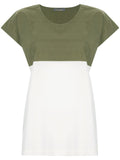 ISSEY MIYAKE colour block T-shirt