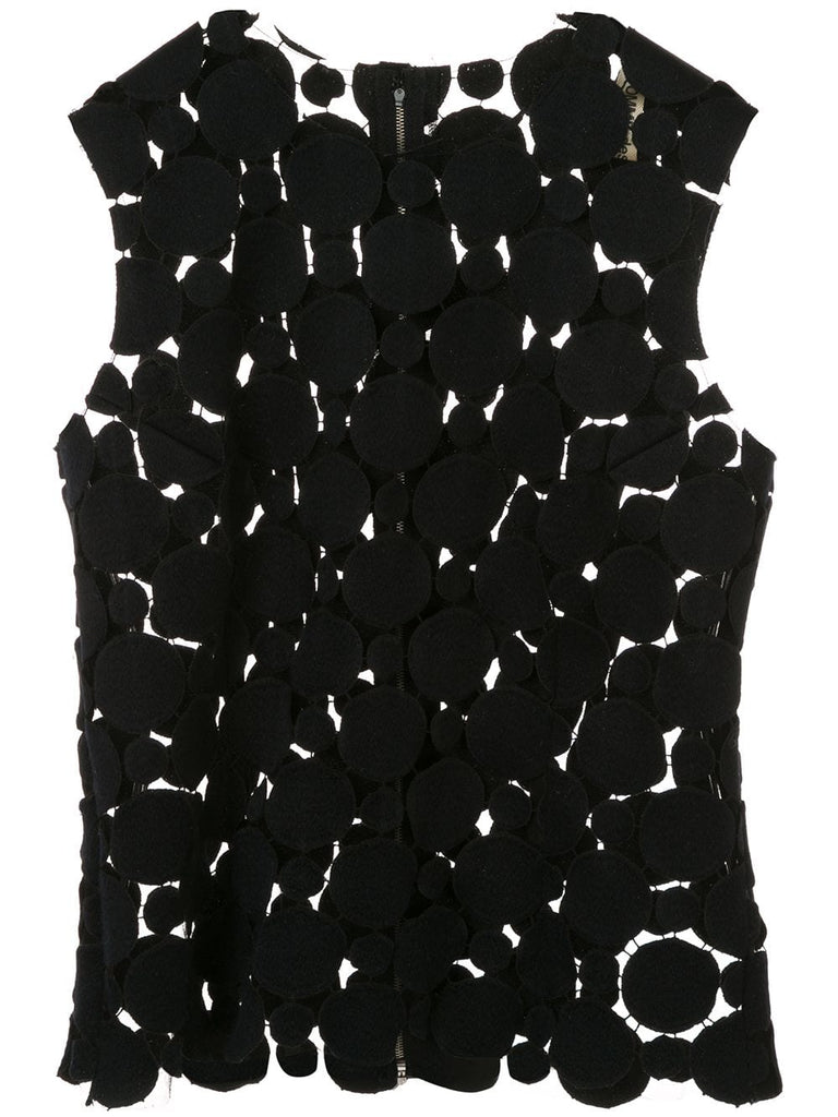 COMME DES GARÇONS mesh top