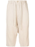 YOHJI YAMAMOTO drawstring knee-length shorts