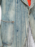 JUNYA WATANABE COMME DES GARÇONS patchwork denim jacket