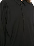 YOHJI YAMAMOTO backless button-up dress