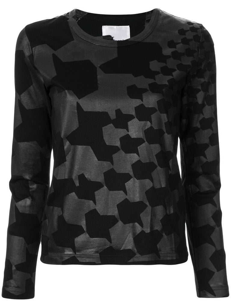 COMME DES GARÇONS Soccer Ball long-sleeved T-shirt