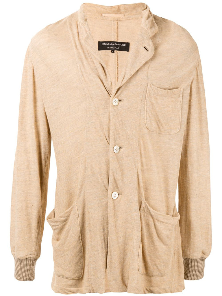 COMME DES GARÇONS relaxed fit buttoned blazer