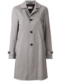 COMME DES GARÇONS micro check straight coat