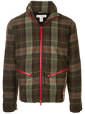 COMME DES GARÇONS tartan mesh lining jacket