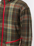 COMME DES GARÇONS tartan mesh lining jacket