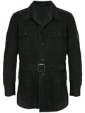 YOHJI YAMAMOTO belted military jacket