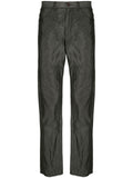 COMME DES GARÇONS slim-fit sheen trousers