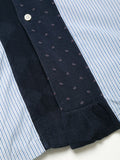 COMME DES GARÇONS sock placket short-sleeved shirt