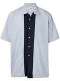 COMME DES GARÇONS sock placket short-sleeved shirt