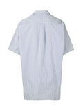 COMME DES GARÇONS sock placket short-sleeved shirt