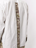 COMME DES GARÇONS camouflage panel shirt