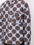 COMME DES GARÇONS polka-dot print shirt