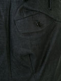 Junya Watanabe Comme des Garçons gathered flared denim skirt