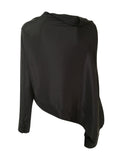 Yohji Yamamoto sleeve-cape zipped jacket