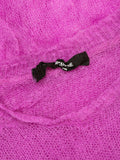 Junya Watanabe Comme des Garçons sheer knitted top