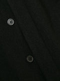 Yohji Yamamoto Pour Homme concealed fastening straight-fit jacket