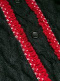 Comme Des Garçons Homme Plus lace buttoned cardigan