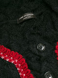 Comme Des Garçons Homme Plus lace buttoned cardigan