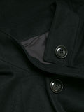 Yohji Yamamoto shoulder-less coat