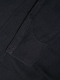 Yohji Yamamoto elongated semi-sheer shirt
