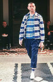 COMME des GARÇONS <br> Off-Kilter Stripe Shirt Jacket