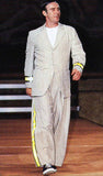 COMME des GARÇONS HOMME PLUS high visibility linen jacket