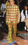 COMME des GARÇONS picnic blanket pants