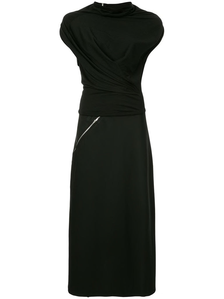 COMME DES GARÇONS zipped blouse & skirt set