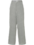 COMME DES GARÇONS inverted zig-zag trousers