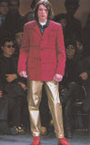 COMME des GARÇONS HOMME PLUS slim vinyl trousers