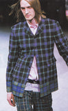 COMME des GARÇONS Homme Plus two way tartan jacket