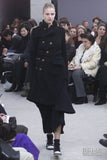 COMME des GARÇONS skewed wrap coat