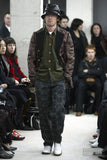 COMME des GARÇONS HOMME PLUS hyperbolic button shirt