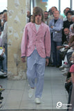 COMME DES GARÇONS Homme Plus cropped slim-fit gingham jacket
